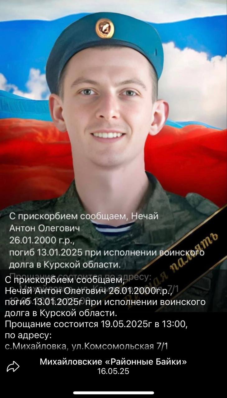 Нечай Антон Олегович