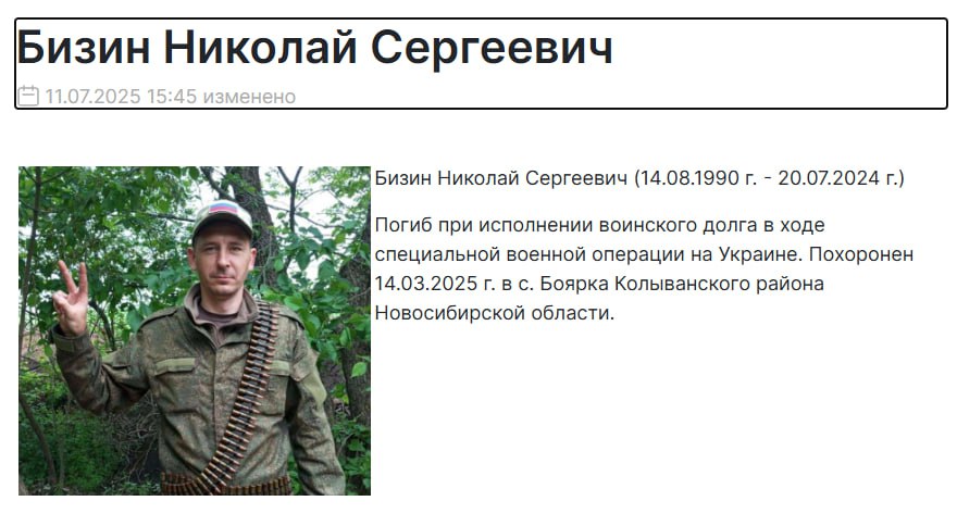 Бизин Николай Сергеевич