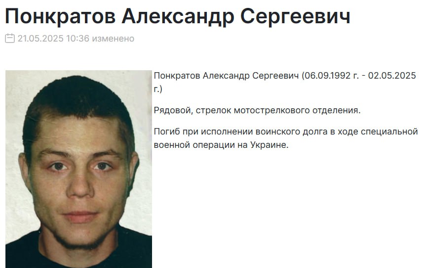Понкратов Александр Сергеевич