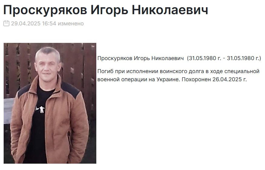 Проскуряков Игорь Николаевич