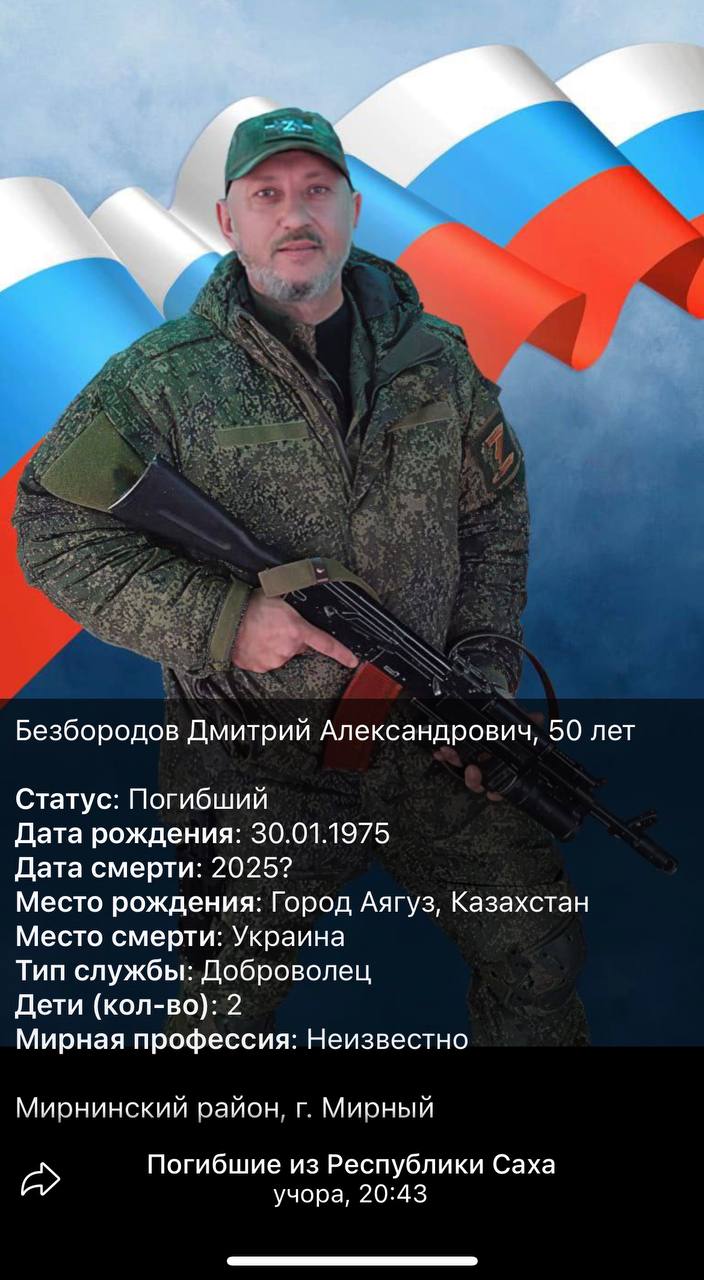Безбородов Дмитрий Александрович