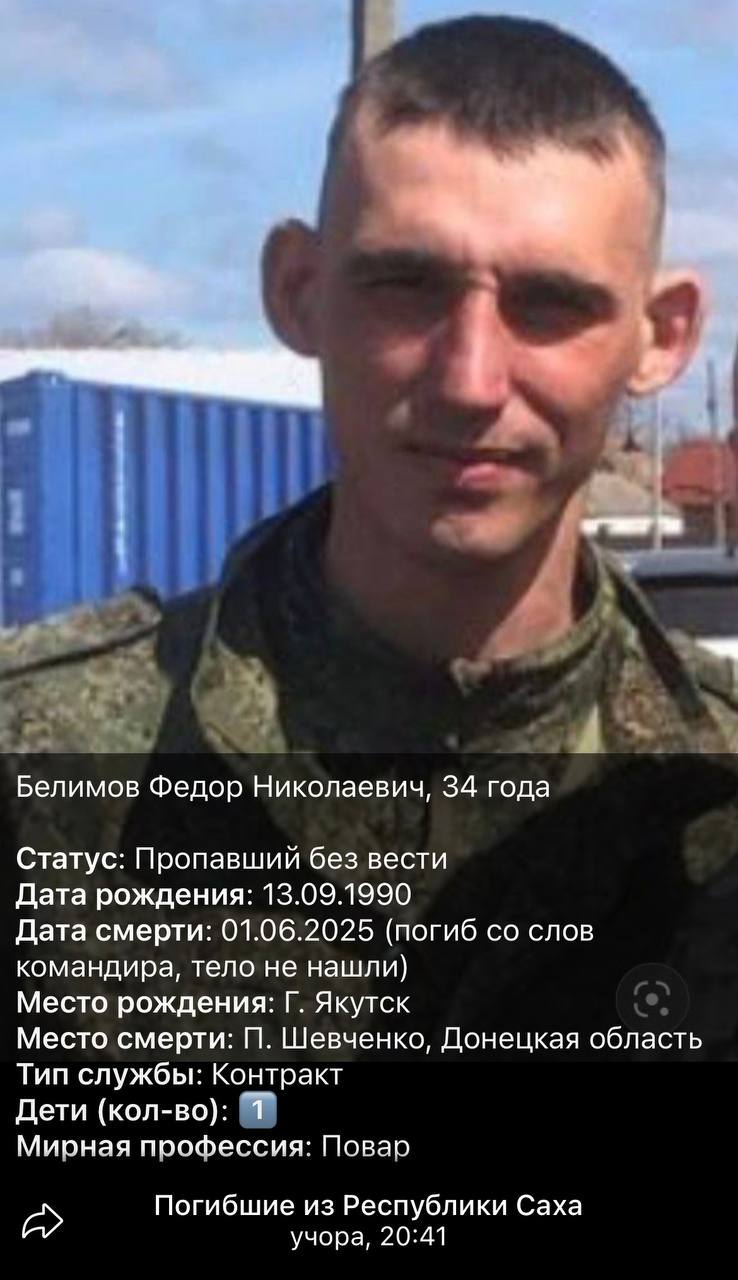 Белимов Федор Николаевич