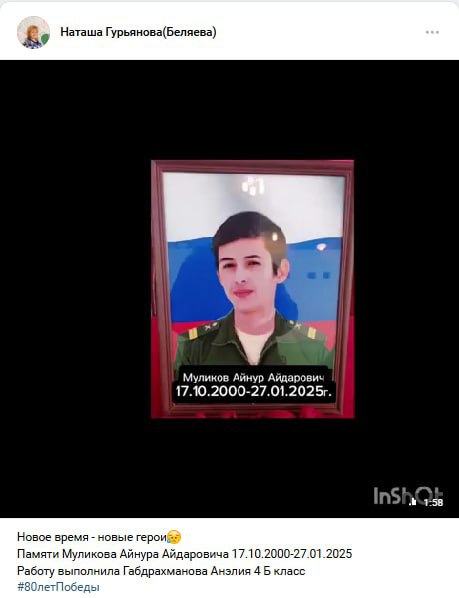 Муликов Айнур Айдарович