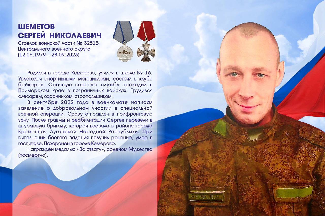 Шеметов Сергей Николаевич