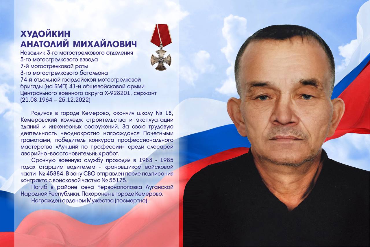 Худойкин Анатолий Михайлович