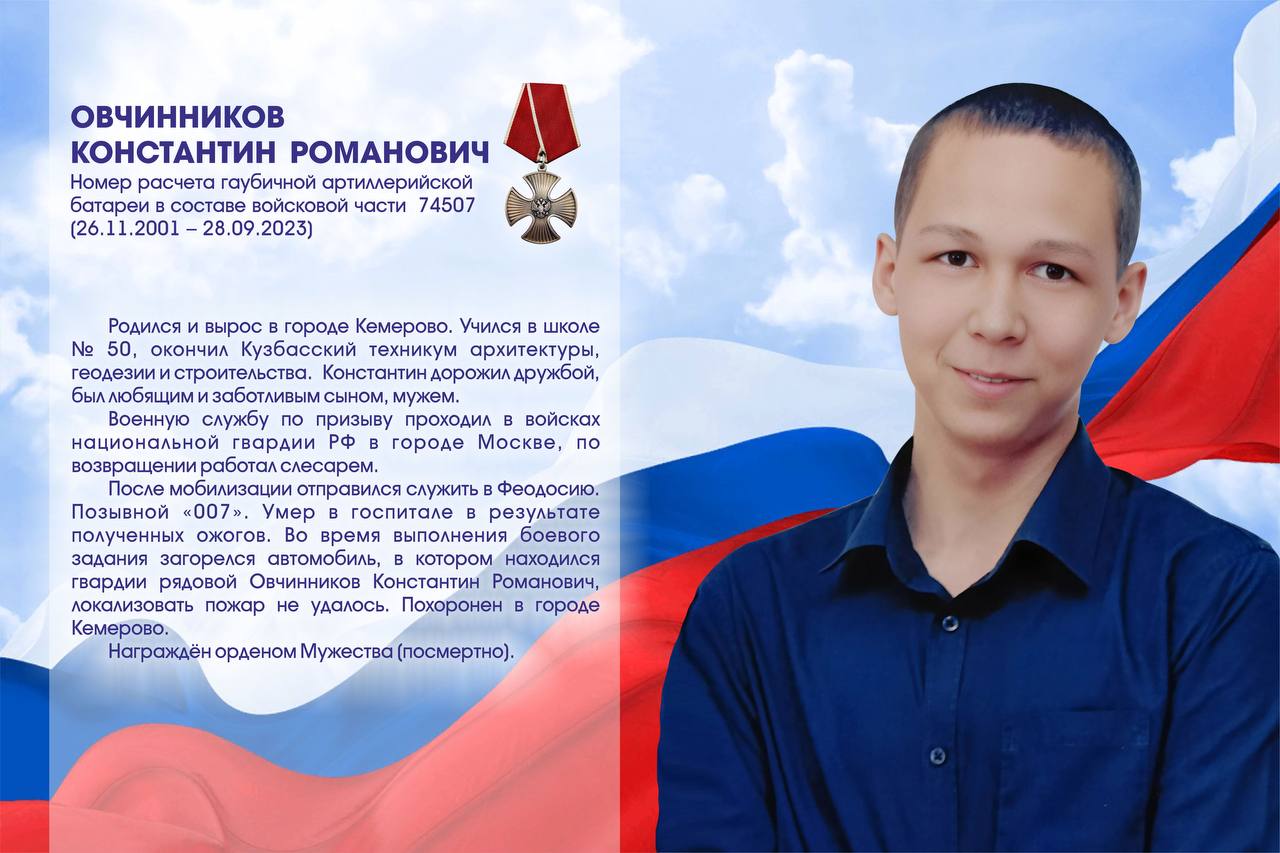 Овчинников Константин Романович