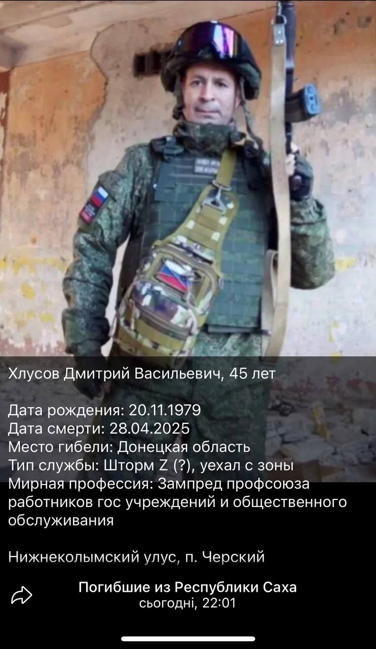 Хлусов Дмитрий Васильевич