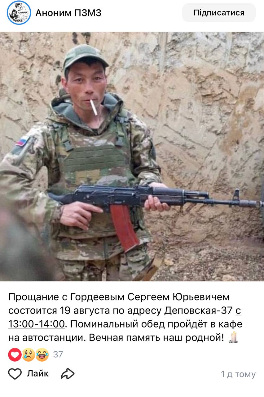 Гордеев Сергей Юрьевич
