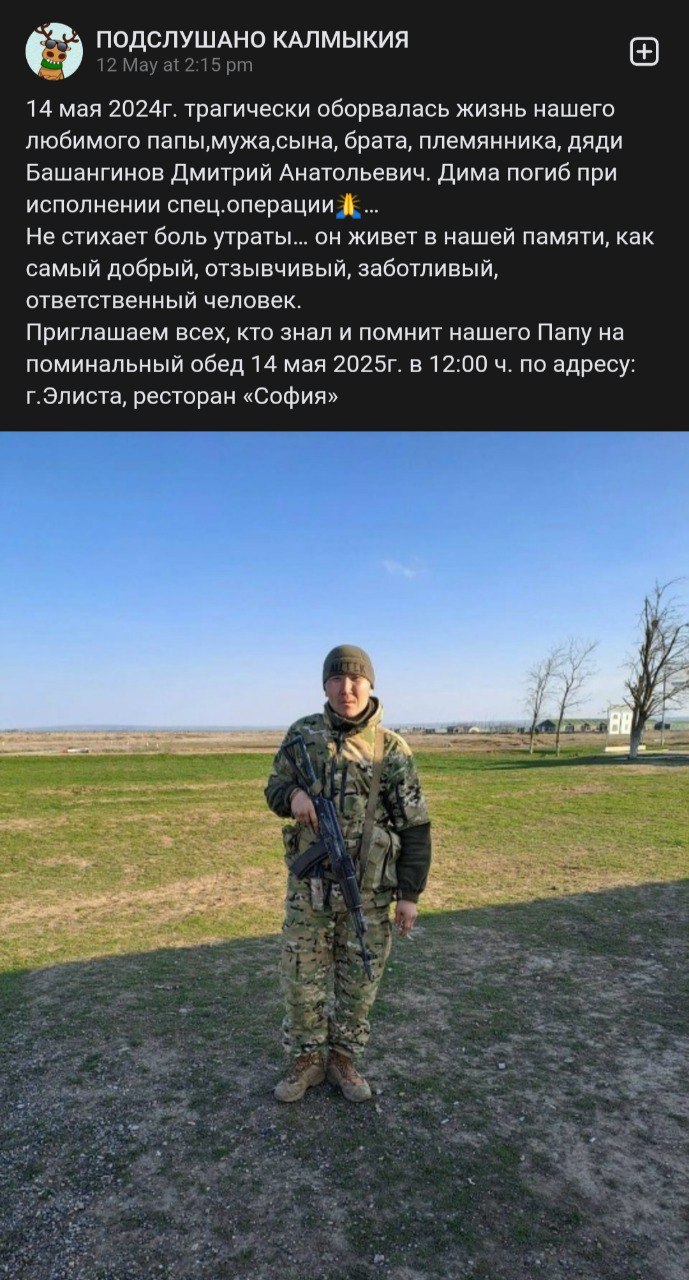 Башангинов Дмитрий Анатольевич