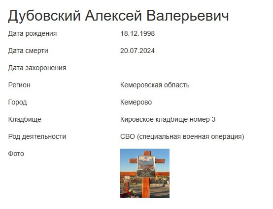 Дубовский Алексей Валерьевич