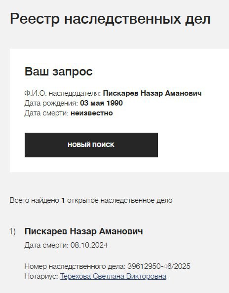 Пискарев Назар Аманович