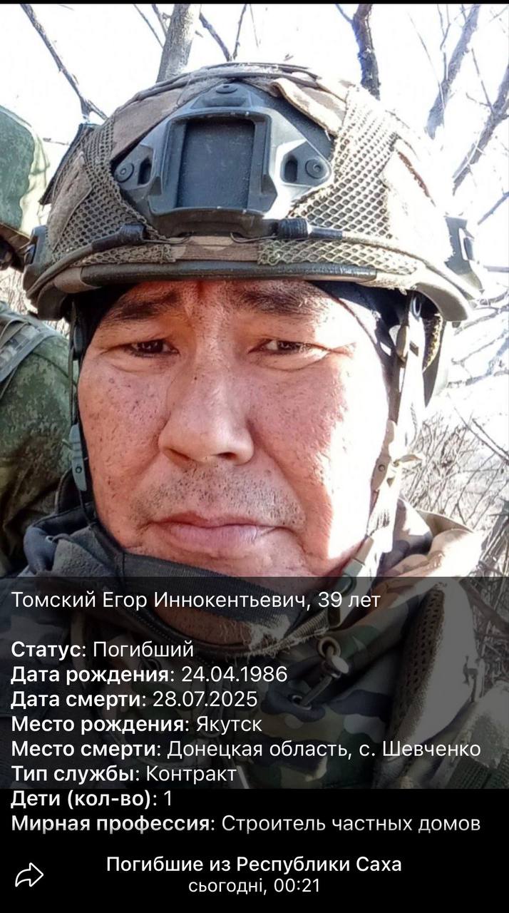 Томский Егор Иннокентьевич