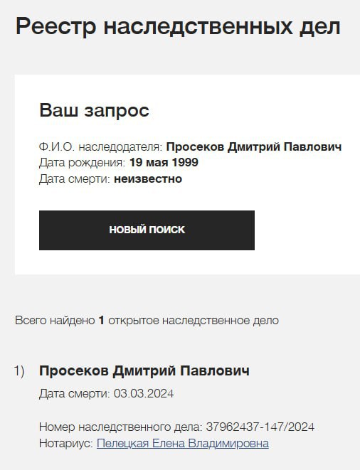 Просеков Дмитрий Павлович