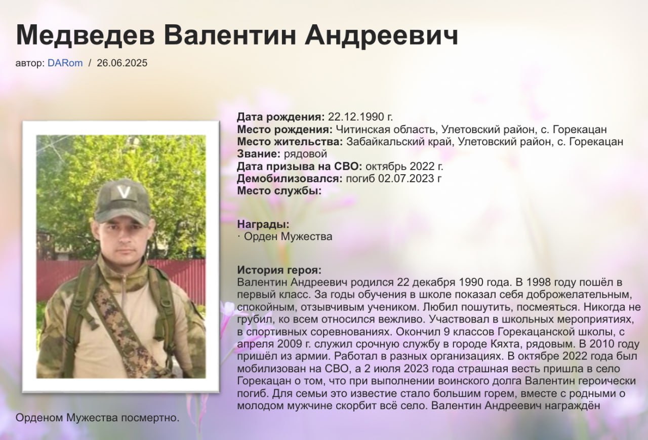 Медведев Валентин Андреевич