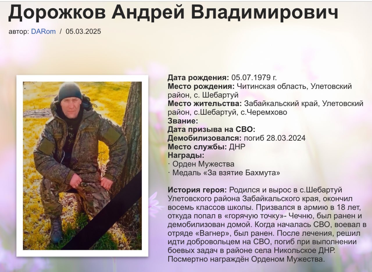 Дорожков Андрей Владимирович