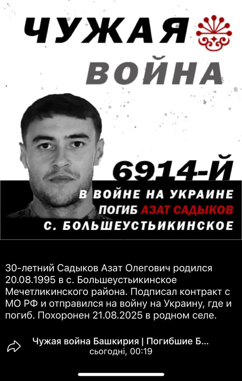 Садыков Азат Олегович