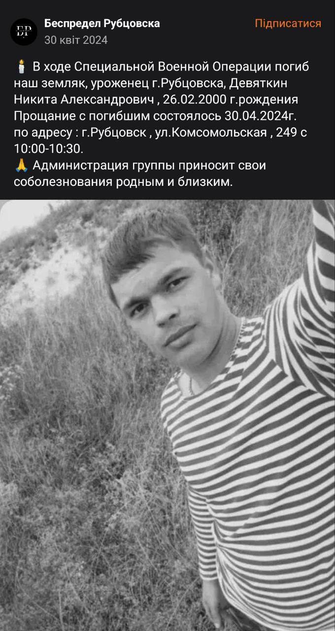 Девяткин Никита Александрович