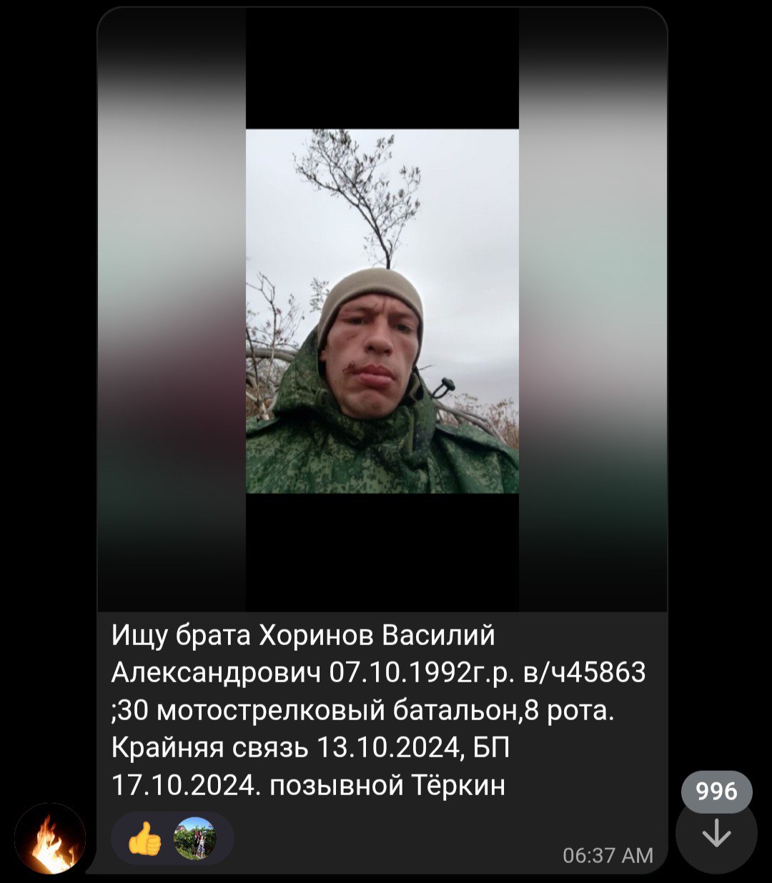 Хоринов Василий Александрович