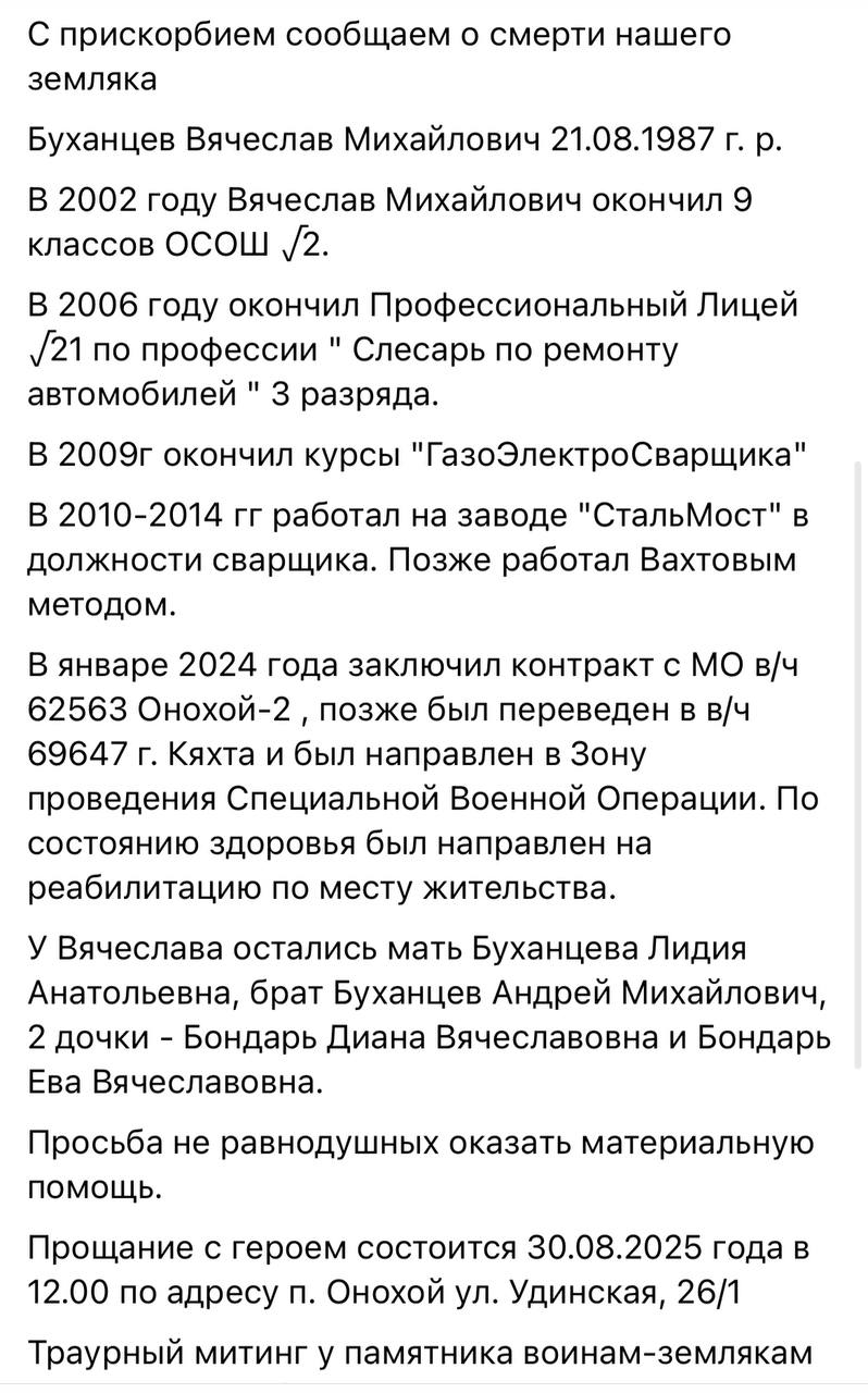 Буханцев Вячеслав Михайлович