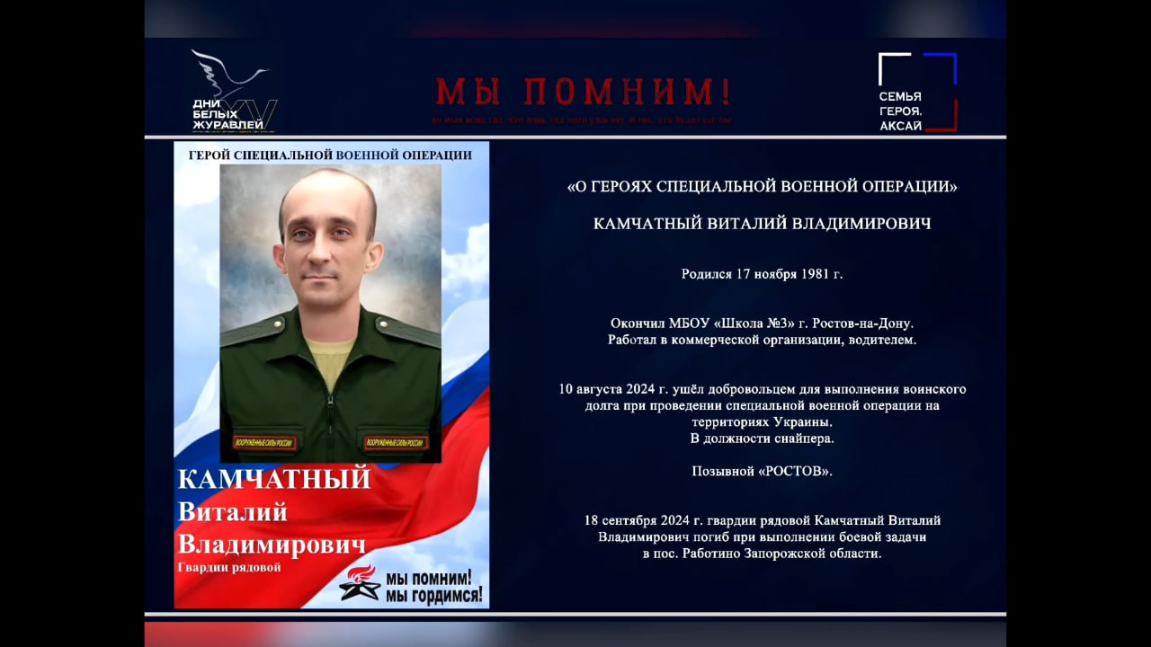 Камчатный Виталий Владимирович