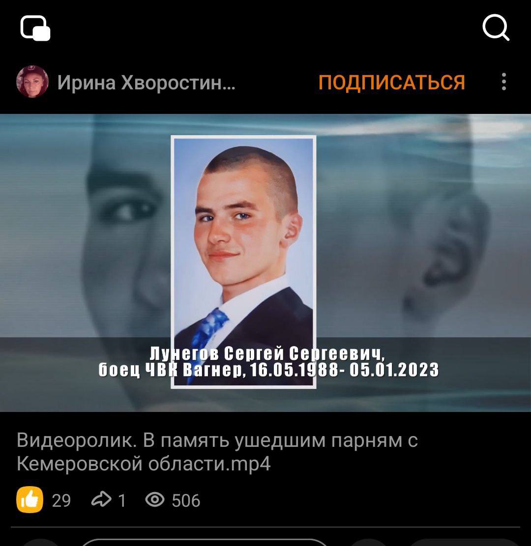 Лунегов Сергей Сергеевич