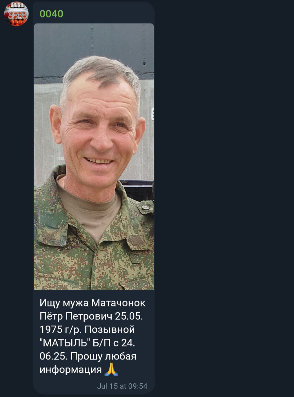 Матачонок Пётр Петрович