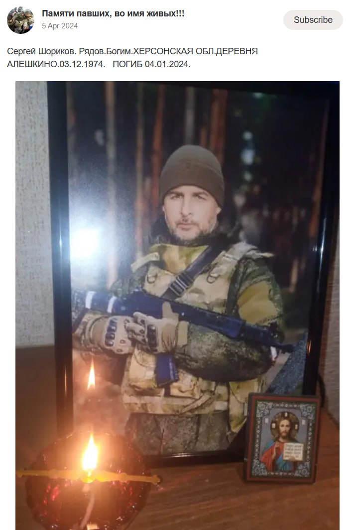 Шориков Сергей Александрович