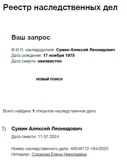 Сумин Алексей Леонидович