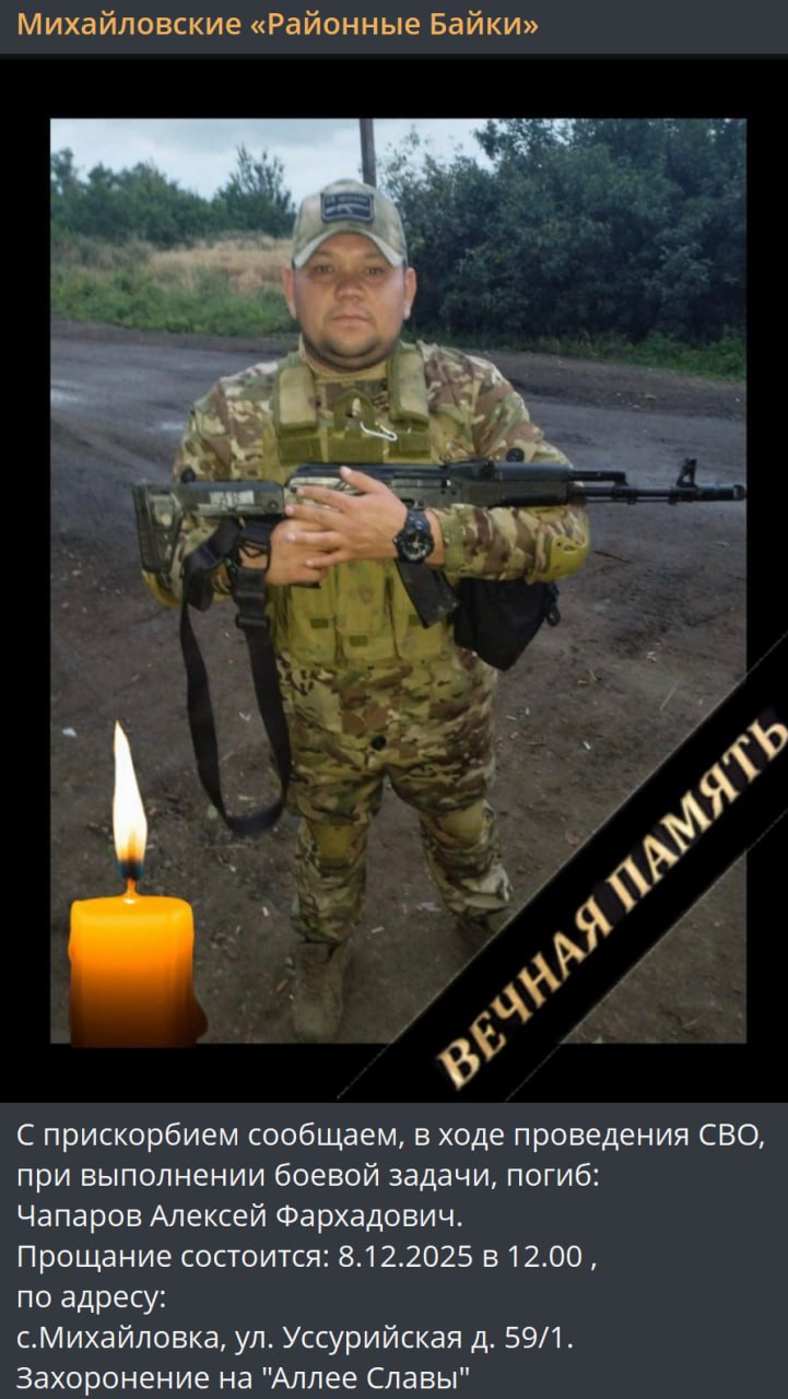 Чапаров Алексей Фархадович