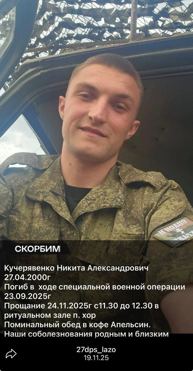 Кучерявенко Никита Александрович