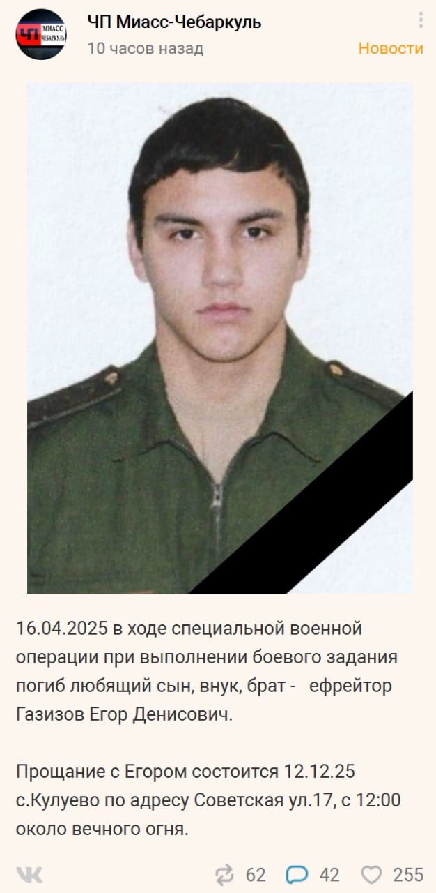 Газизов Егор Денисович