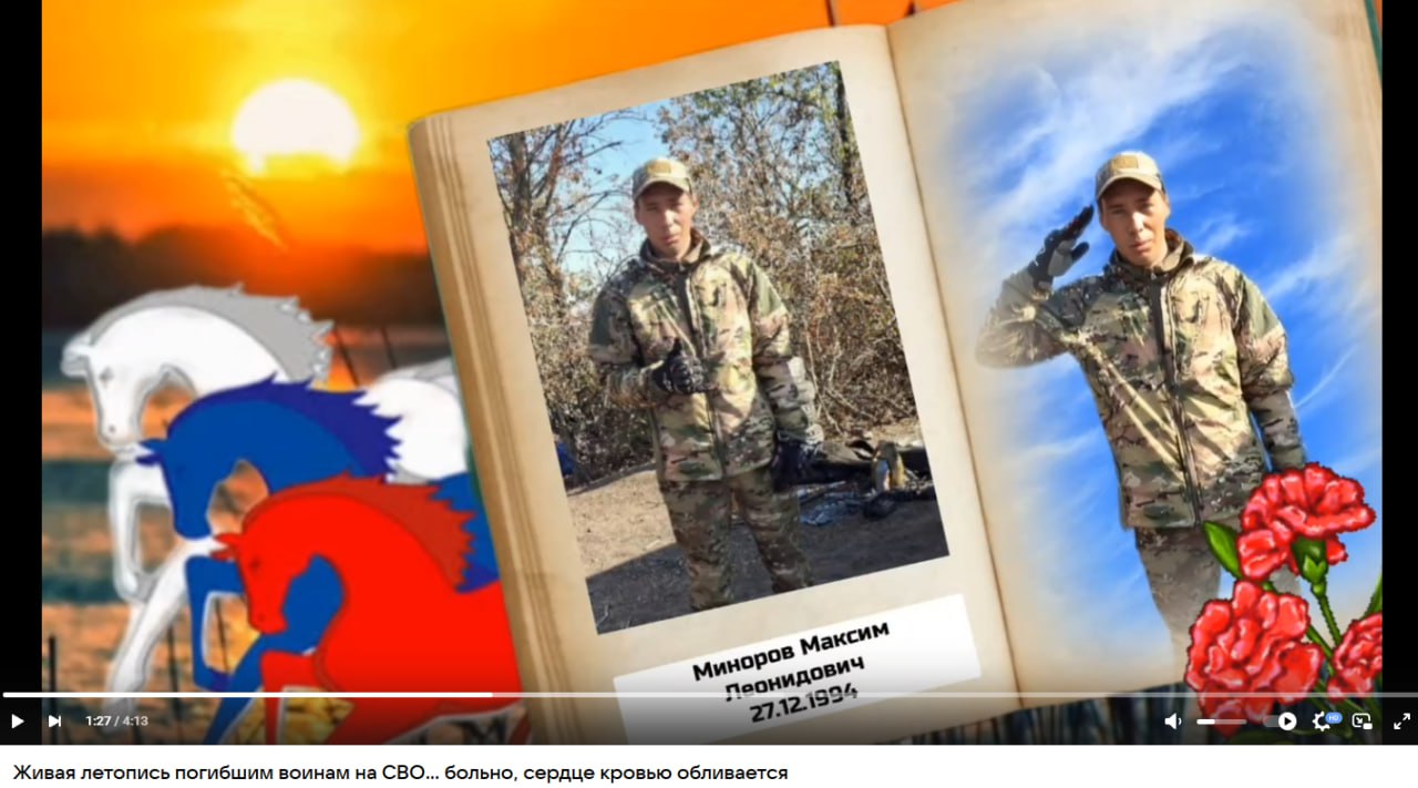 Миноров Максим Леонидович