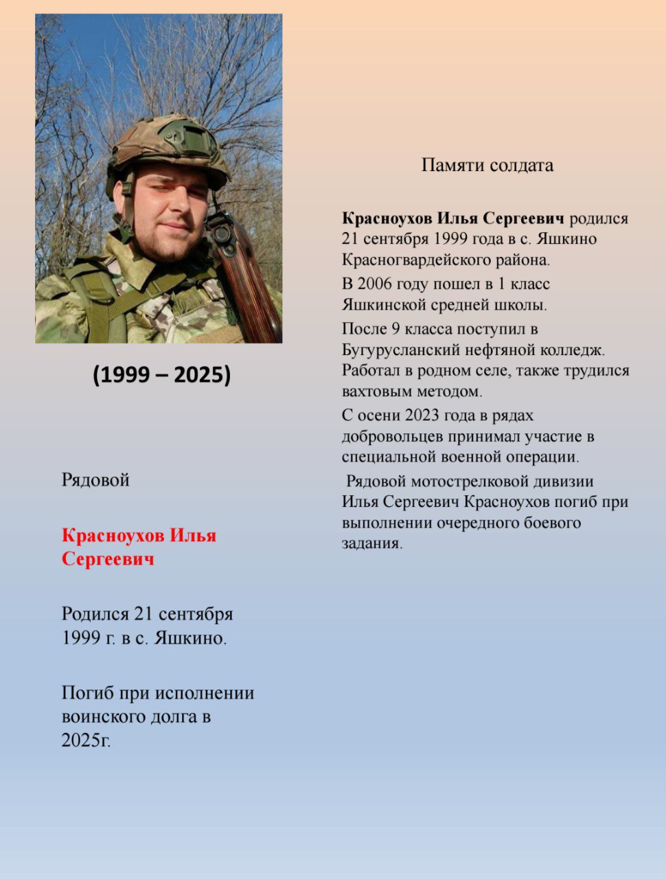 Красноухов Илья Сергеевич