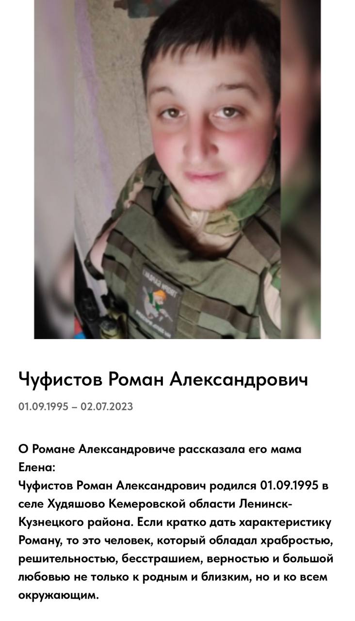Чуфистов Роман Александрович