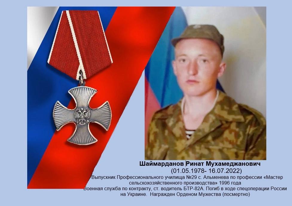 Шаймарданов Ринат Мухаметжанович