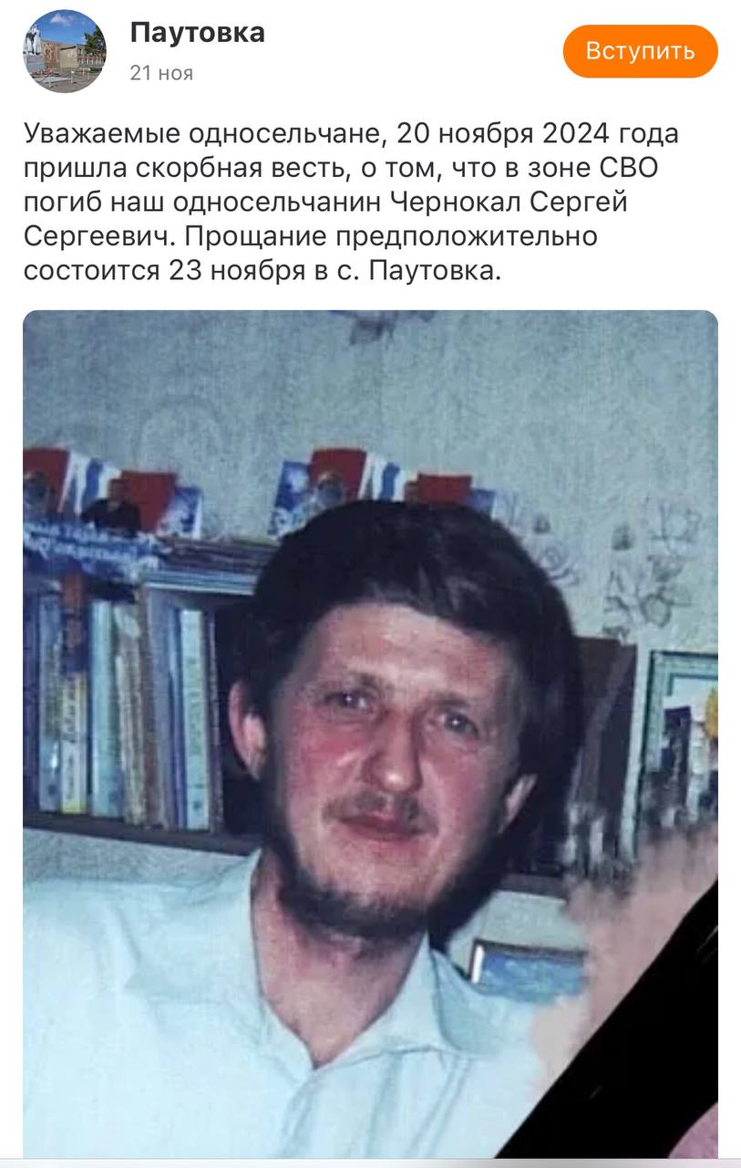 Чернокал Сергей Сергеевич