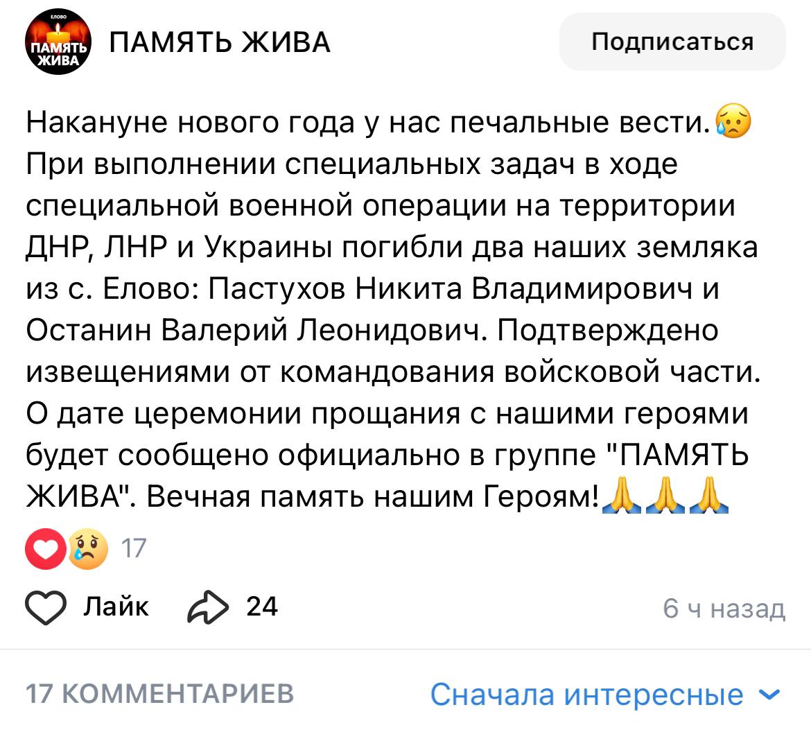 Останин Валерий Леонидович