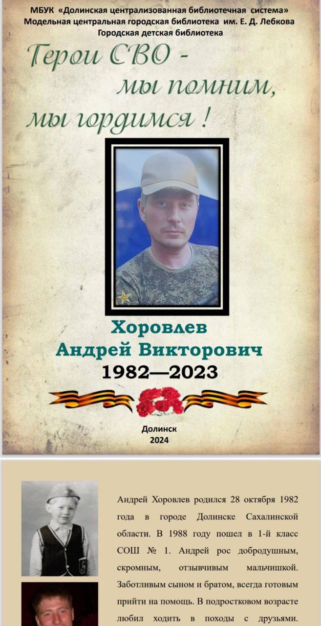 Хоровлев Андрей Викторович