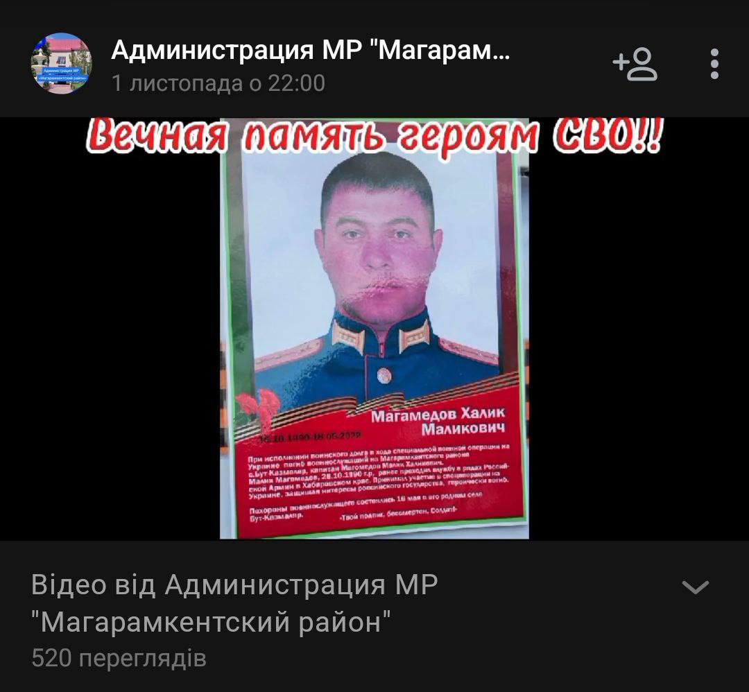 Магамедов Халик