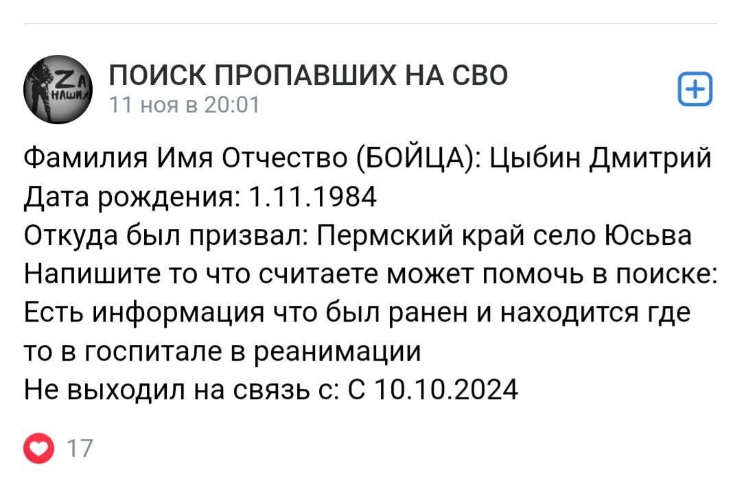 Цыбин Дмитрий