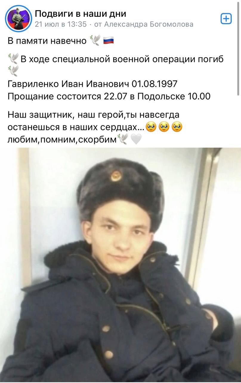 Гавриленко Иван Иванович
