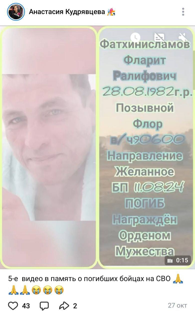 Фатхинисламов Фларит