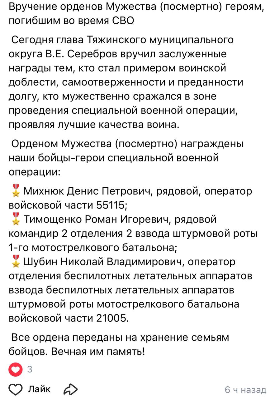 Михнюк Денис Петрович