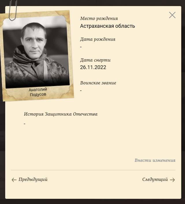 Подусов Анатолий Викторович