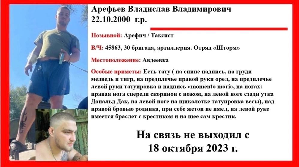 Арефьев Владислав Владимирович