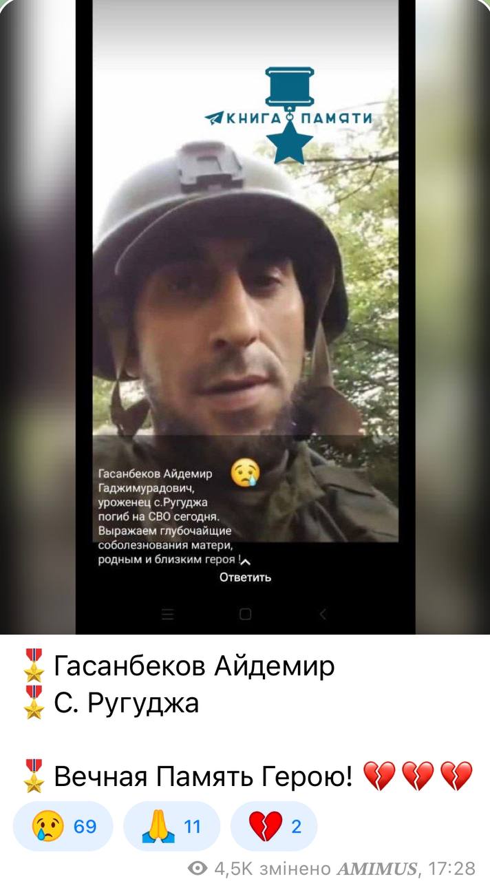 Гасанбеков Айдамир Гаджимурадович