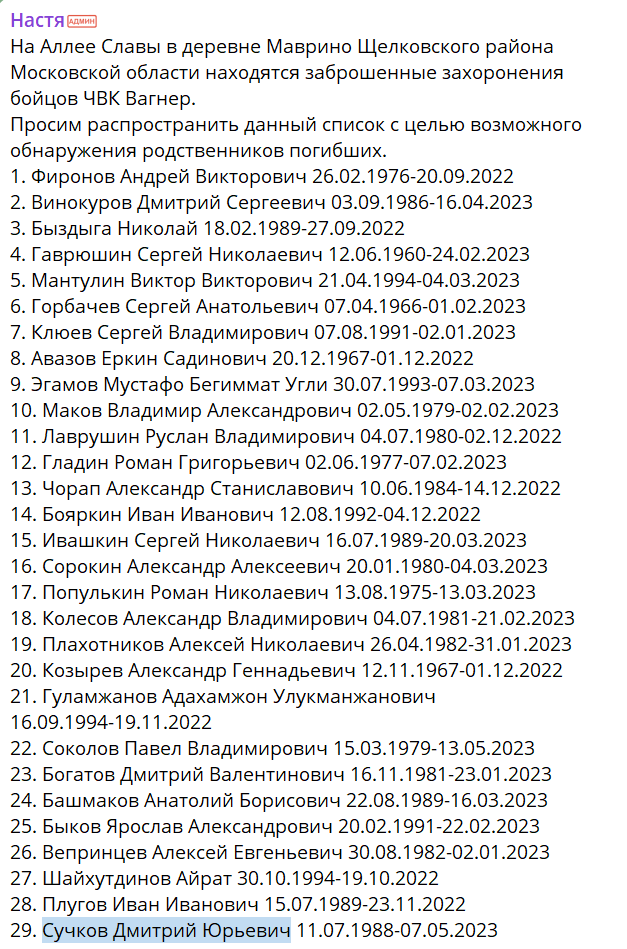 Сучков Дмитрий Юрьевич
