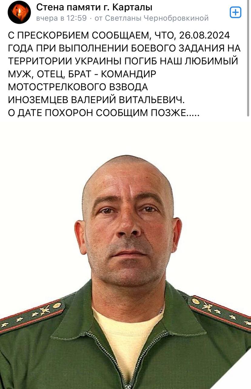 Иноземцев Валерий Витальевич