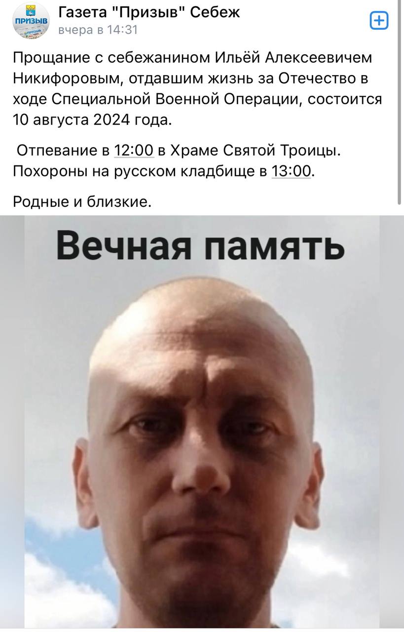 Никифоров Илья Алексеевич