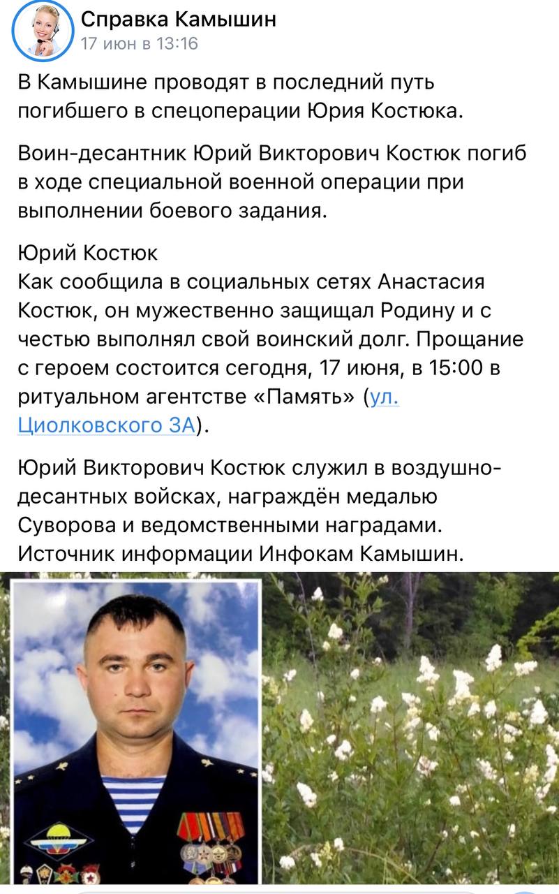 Костюк Юрий Викторович